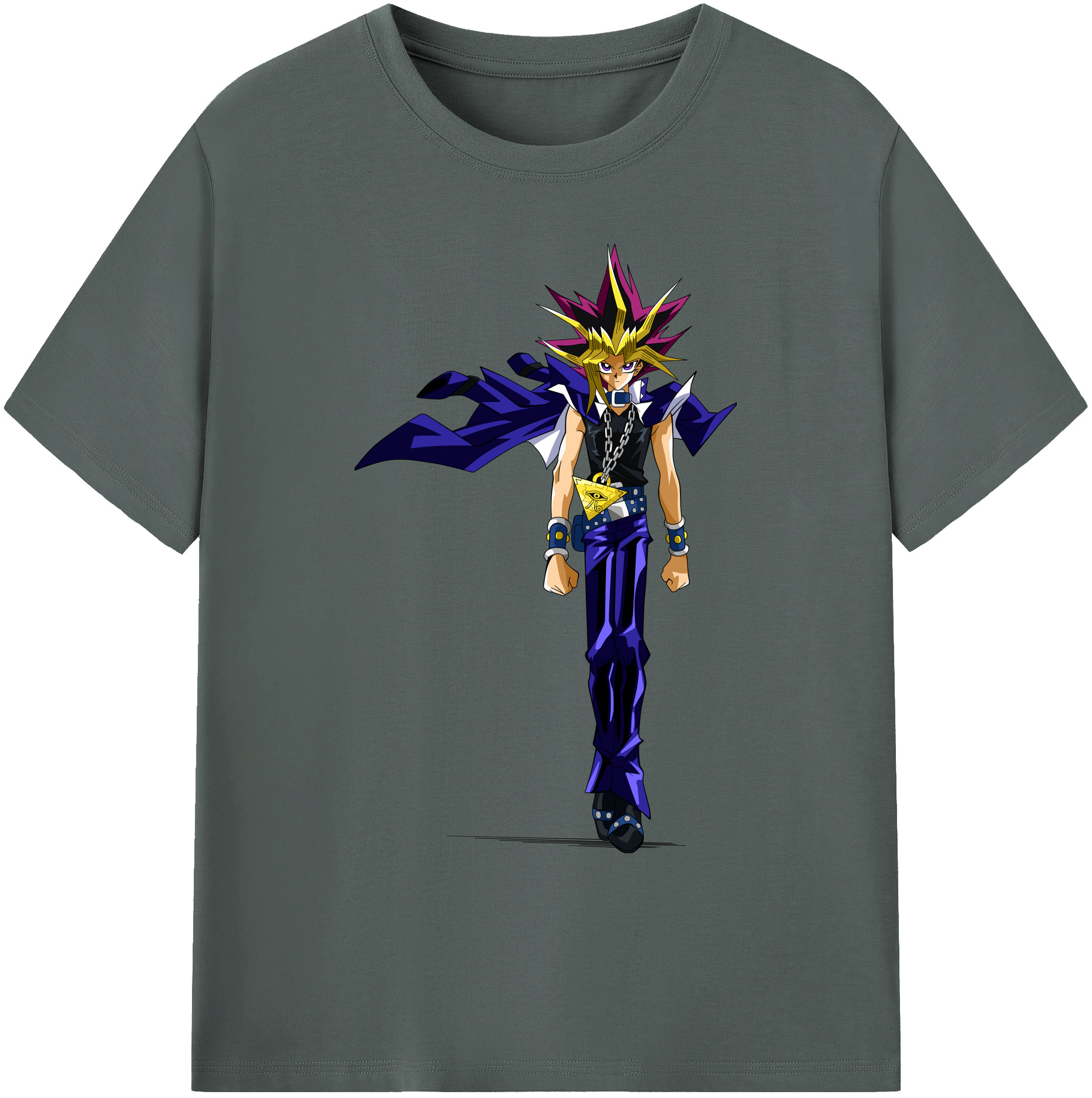 （画像用） 遊☆戯☆王 Yu-Gi-Oh! 綿100％ メンズ半袖Tシャツ｜肌触りやわらか＆通気性